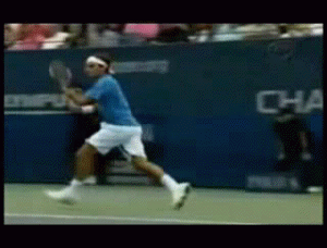 Tenis Golpe Drive o Golpe Derecha Rafa Nadal