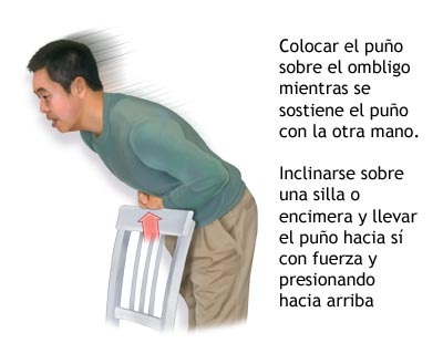 Socorrismo maniobra autoheimlich