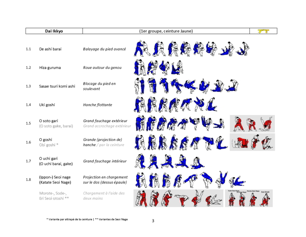 Técnicas de Judo