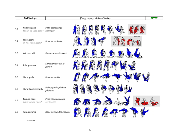 Técnicas de Judo