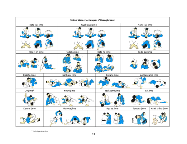 Técnicas de Estrangulación Shime Waza