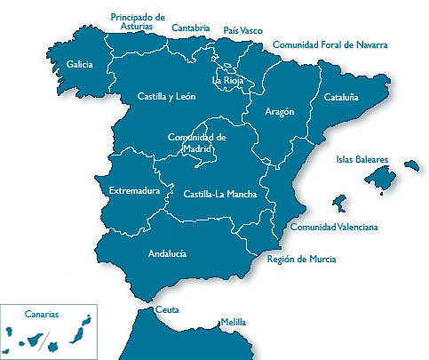 Centros TAFAD en España